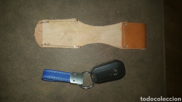 Militaria: FUNDA DE CUERO PARA CUCHILLO - Foto 2