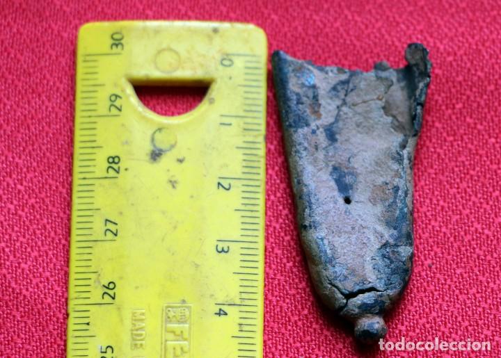 Militaria: contera medieval grande - Foto 2