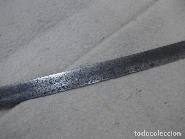 Militaria: Antigua hoja de espada espa&ntilde;ola, original. - Foto 4