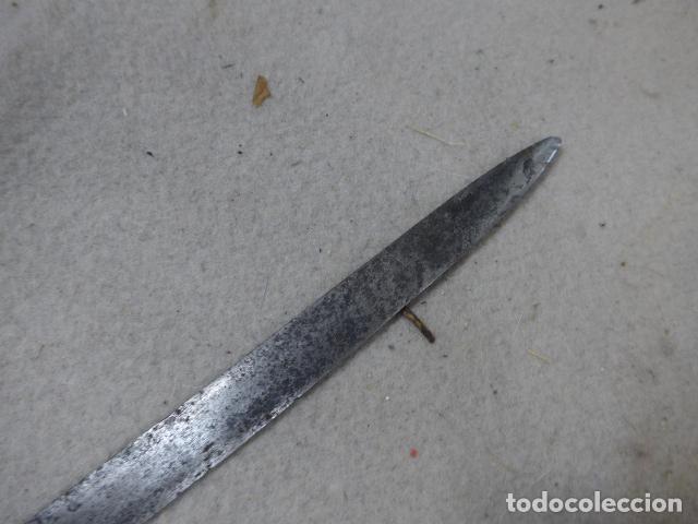 Militaria: Antigua hoja de espada espa&ntilde;ola, original. - Foto 5