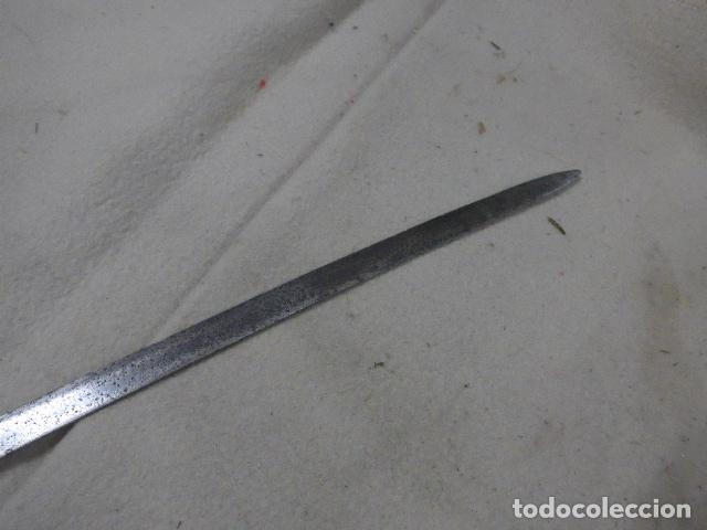 Militaria: Antigua hoja de espada espa&ntilde;ola, original. - Foto 7