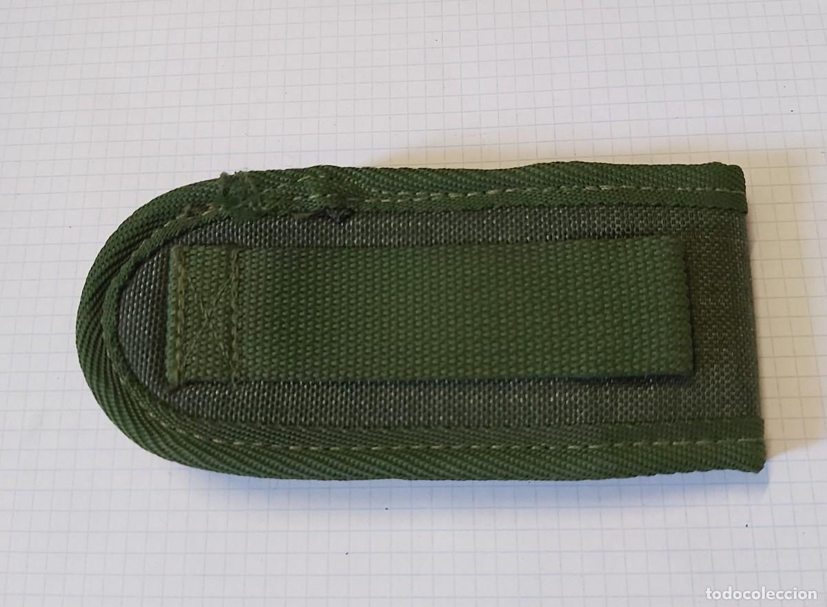 Militaria: Funda de navaja verde, 10,5 cm - Foto 2