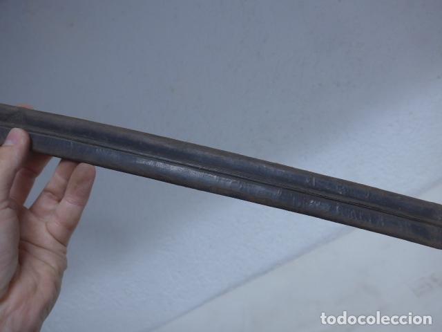 Militaria: Antigua funda de cuero de espada, original. - Foto 7
