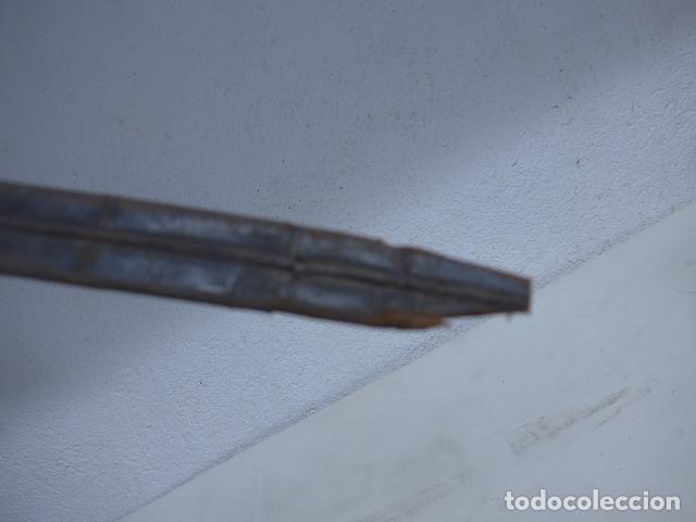Militaria: Antigua funda de cuero de espada, original. - Foto 8