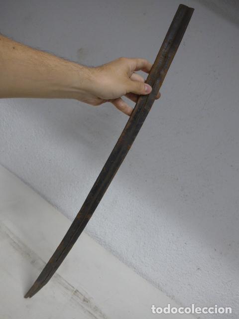Militaria: Antigua funda de cuero de espada, original. - Foto 5