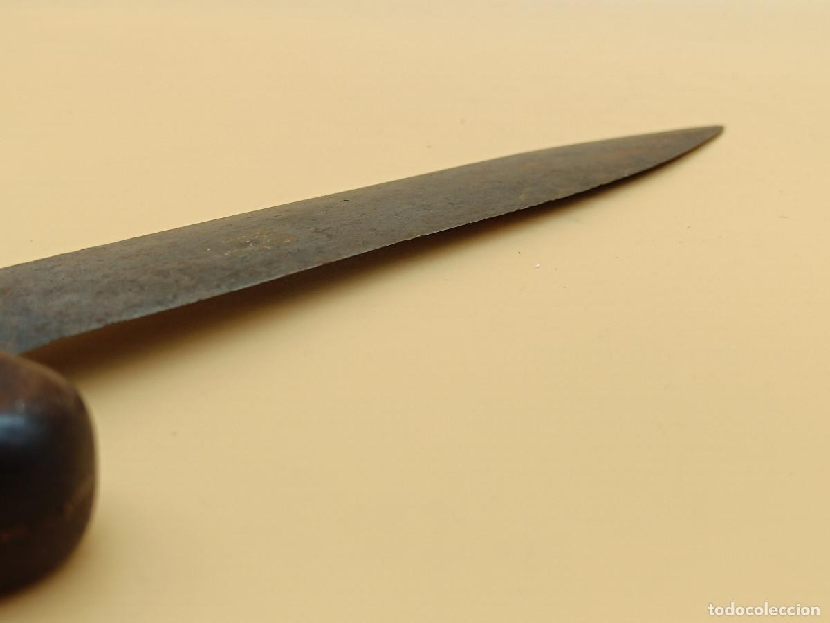 Militaria: ANTIGUA DAGA O PU&Ntilde;AL. 33,5CM. - Foto 7