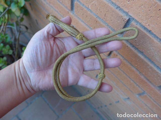 Militaria: ANTIGUO FIADOR ESPADA SABLE DE OFICIAL - Foto 3