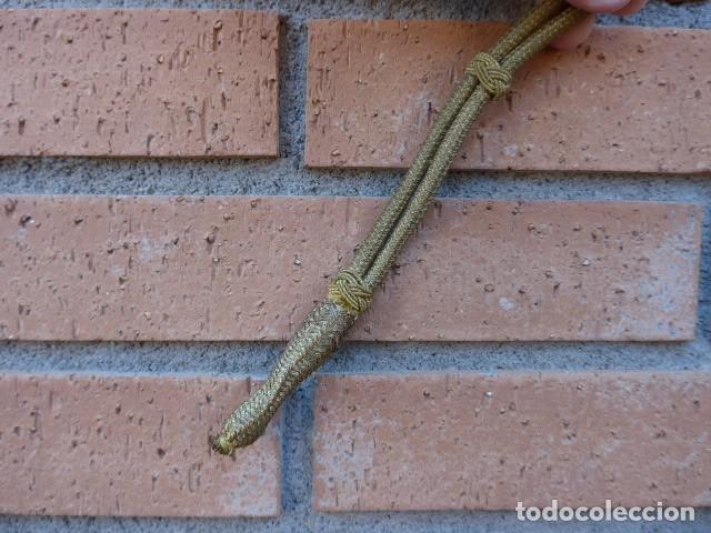 Militaria: ANTIGUO FIADOR ESPADA SABLE DE OFICIAL - Foto 6