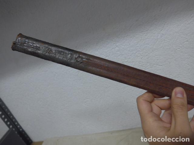 Militaria: Antigua funda de cuero de espada, original. - Foto 7