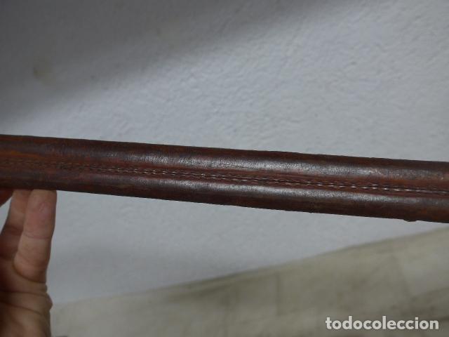 Militaria: Antigua funda de cuero de espada, original. - Foto 8