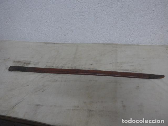 Militaria: Antigua funda de cuero de espada, original. - Foto 1