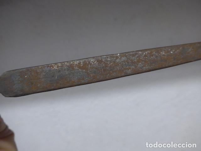 Militaria: Antigua hoja de cuchillo, para restaurar. - Foto 3