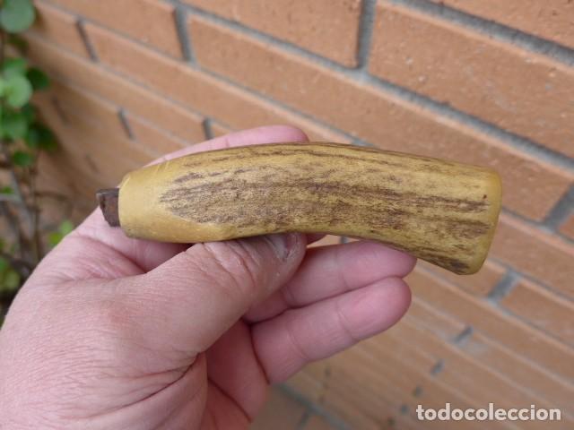 Militaria: ANTIGUO MANGO O EMPU&Ntilde;ADURA DE CUCHILLO