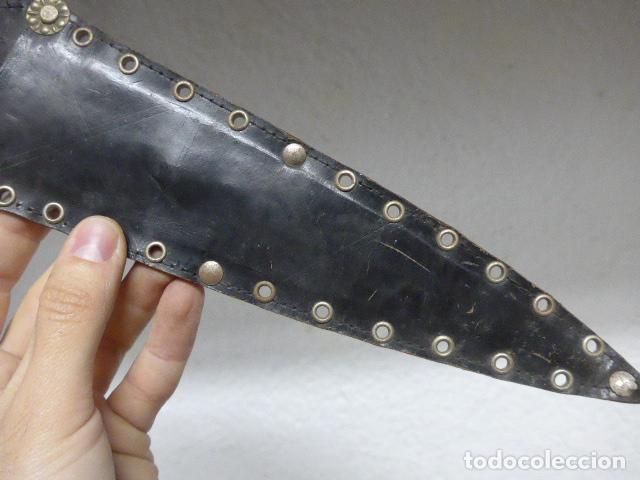 Militaria: Antigua funda de cuchillo, original. - Foto 3
