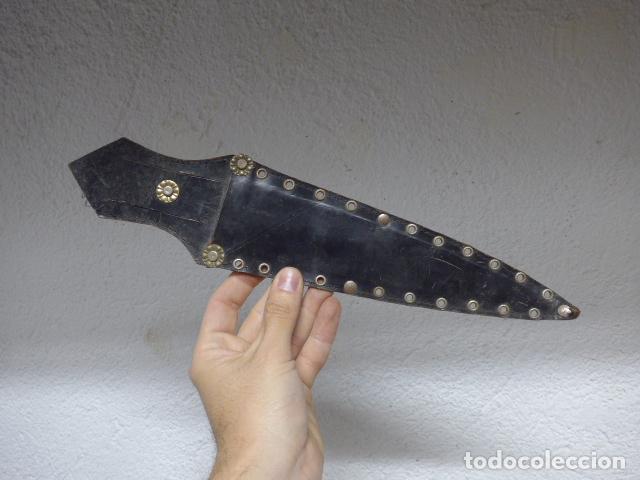 Militaria: Antigua funda de cuchillo, original. - Foto 1