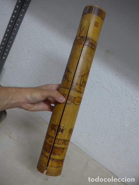 Militaria: Antiguo carcaj de flechas pintado, a identificar, seguramente indios ? amazonas ? - Foto 4