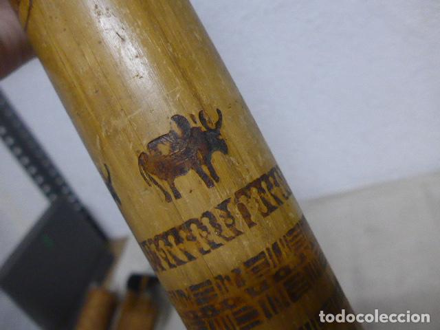 Militaria: Antiguo carcaj de flechas pintado, a identificar, seguramente indios ? amazonas ? - Foto 12