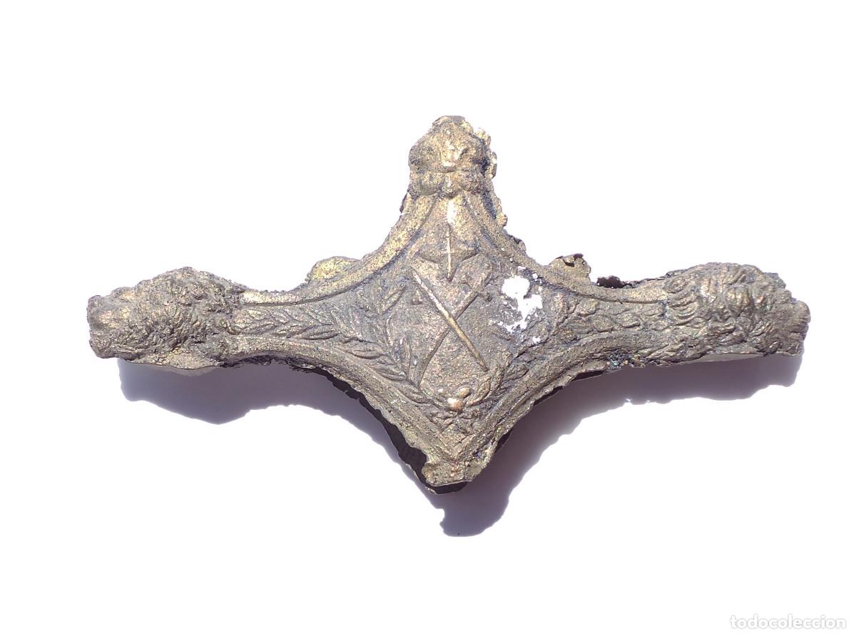 Militaria: CRUCETA DEL SABLE DE GALA PARA GENERAL. SIN TERMINAR. - Foto 2