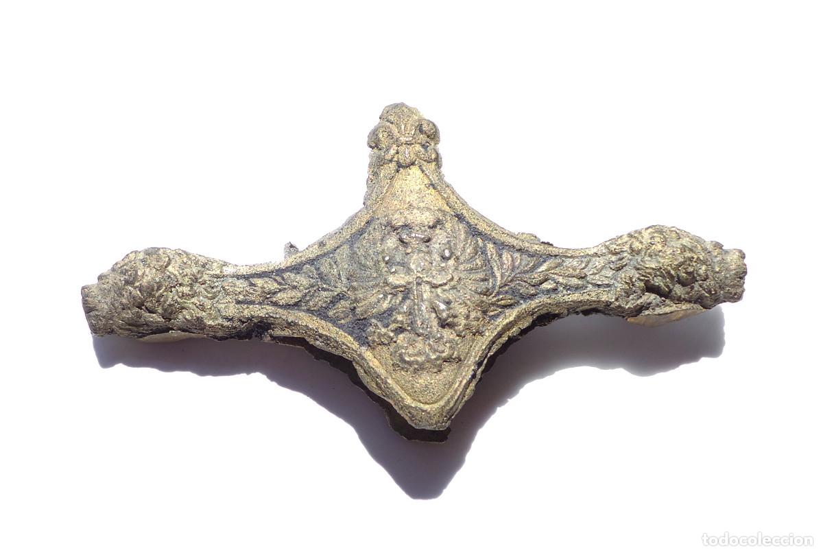 Militaria: CRUCETA DEL SABLE DE GALA PARA GENERAL. SIN TERMINAR. - Foto 7