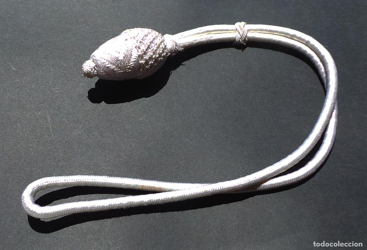 Militaria: BORL&Oacute;N, FIADOR DE SABLE BLANCO - Foto 2