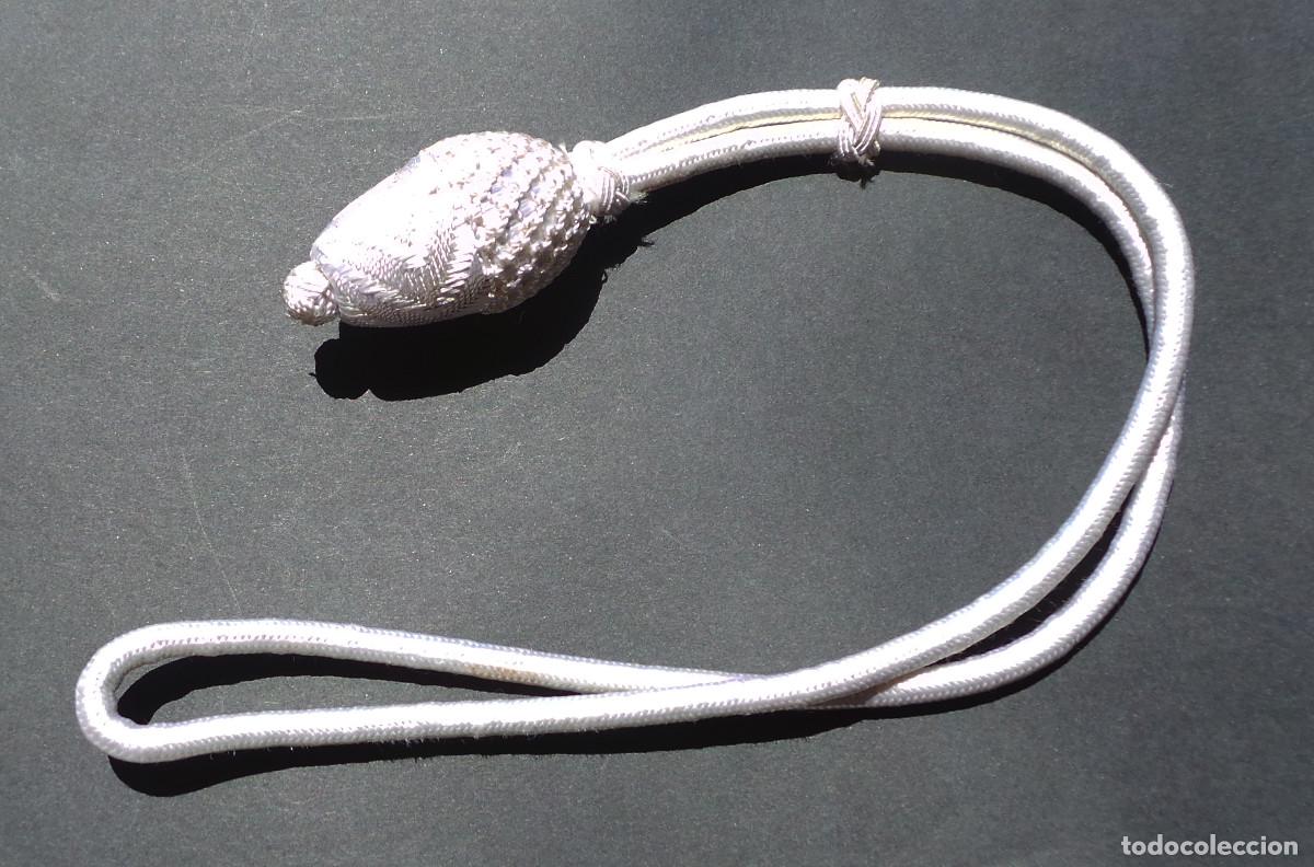 Militaria: BORL&Oacute;N, FIADOR DE SABLE BLANCO - Foto 3