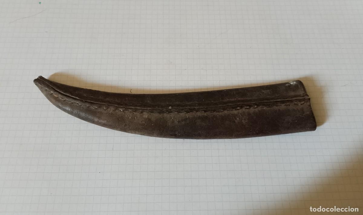Militaria: Funda de piel para cuchillo - Foto 2