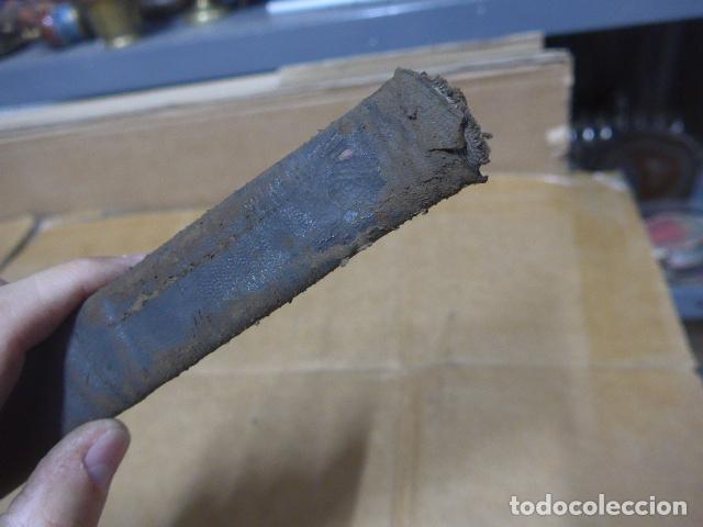 Militaria: Antigua funda de cuero de espada, original - Foto 3
