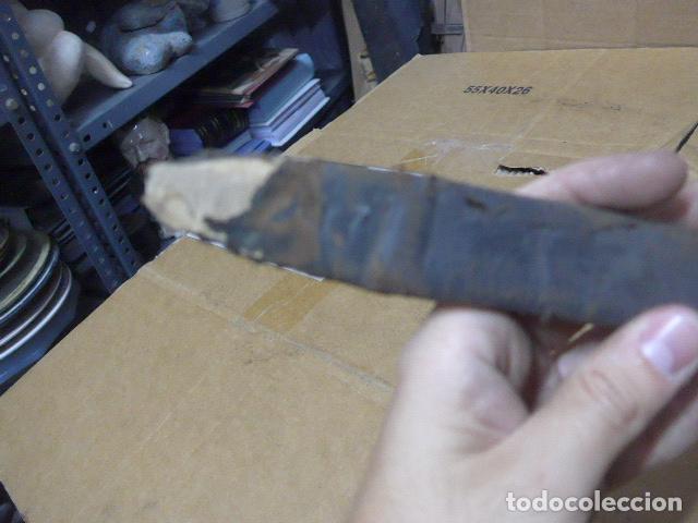 Militaria: Antigua funda de cuero de espada, original - Foto 4