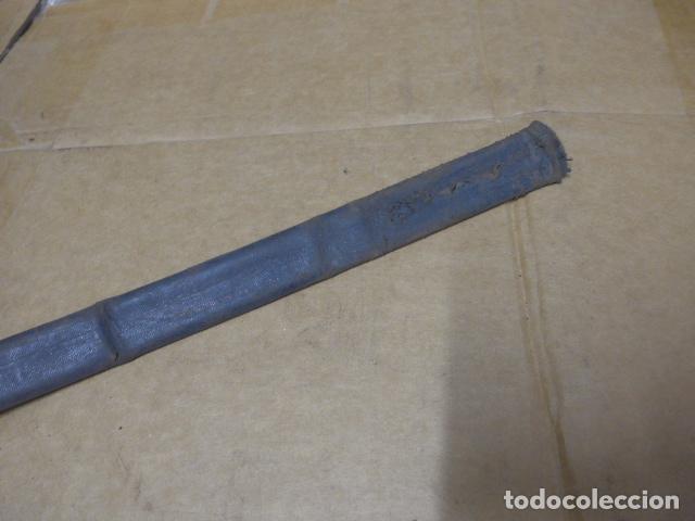 Militaria: Antigua funda de cuero de espada, original - Foto 8