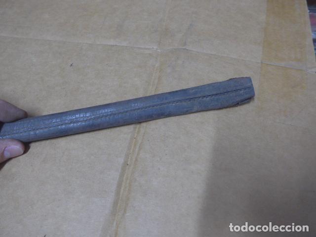 Militaria: Antigua funda de cuero de espada, original - Foto 5