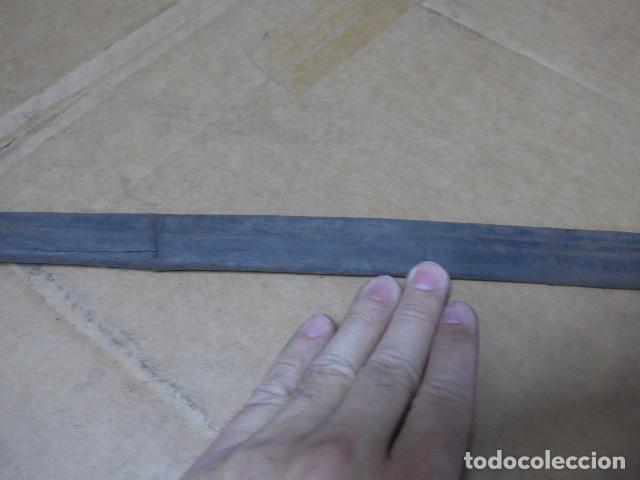 Militaria: Antigua funda de cuero de espada, original - Foto 6
