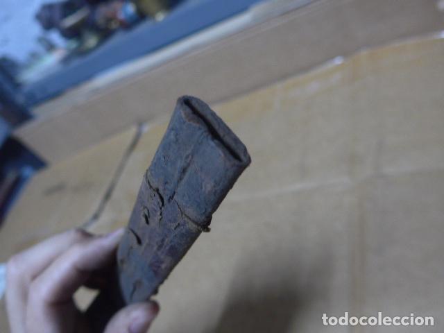 Militaria: Antigua funda de cuero de espada, original - Foto 8
