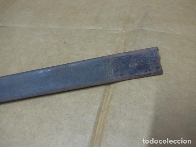 Militaria: Antigua funda de cuero de espada, original - Foto 2