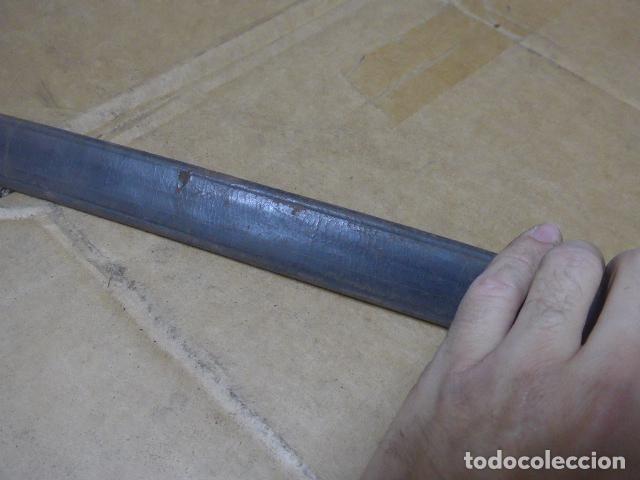Militaria: Antigua funda de cuero de espada, original - Foto 3