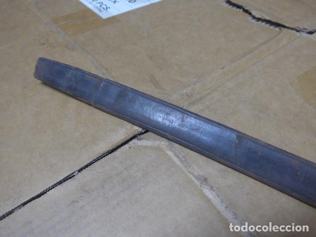 Militaria: Antigua funda de cuero de espada, original - Foto 4
