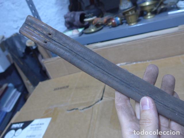 Militaria: Antigua funda de cuero de espada, original - Foto 5