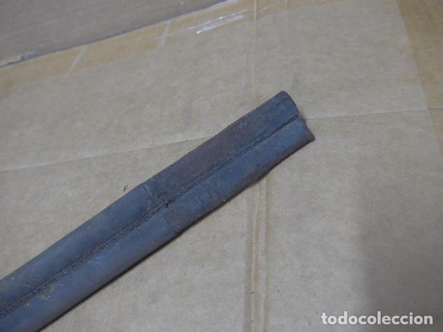 Militaria: Antigua funda de cuero de espada, original - Foto 5