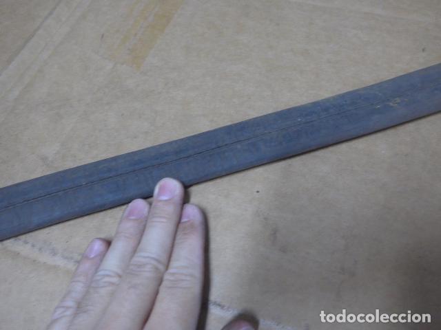 Militaria: Antigua funda de cuero de espada, original - Foto 6