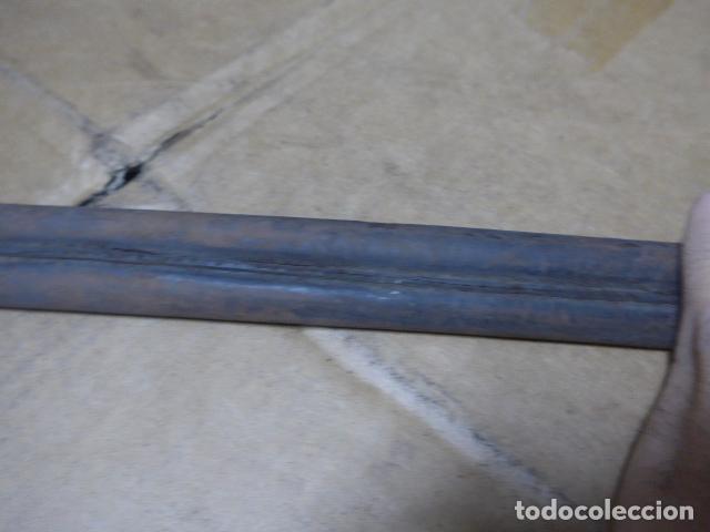 Militaria: Antigua funda de cuero de espada, original - Foto 7