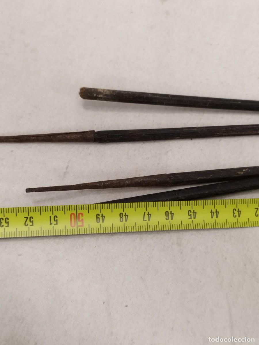 Militaria: 4 flechas de arco del amazonas. - Foto 12