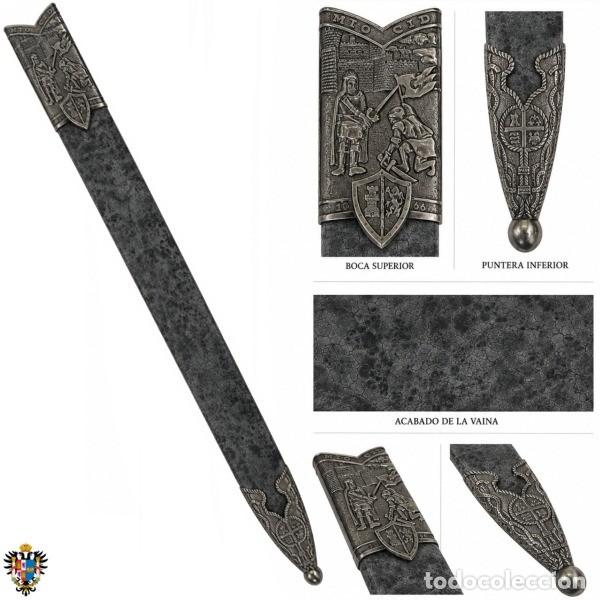 Militaria: FUNDA ESPADA MEDIEVAL RIGIDA FABRICADA EN LOS 90. 97 CMS