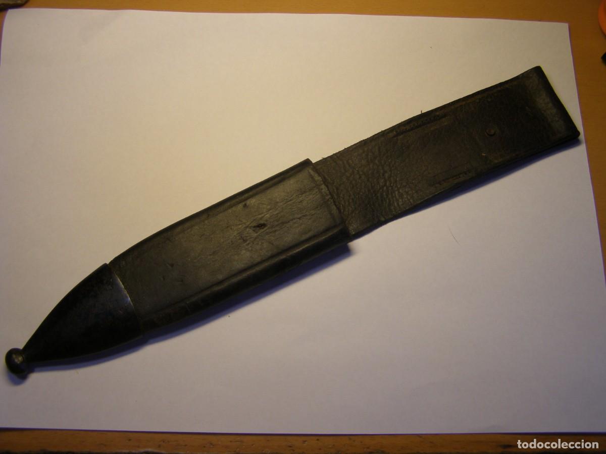 Militaria: Funda para pu&ntilde;al de las COES, Ej&eacute;rcito Espa&ntilde;ol.