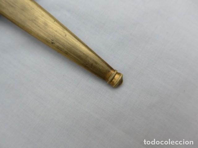 Militaria: ANTIGUA CONTERA PARA FUNDA ESPADA ESPADIN - Foto 5