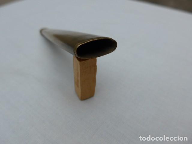 Militaria: ANTIGUA CONTERA PARA FUNDA ESPADA ESPADIN - Foto 6