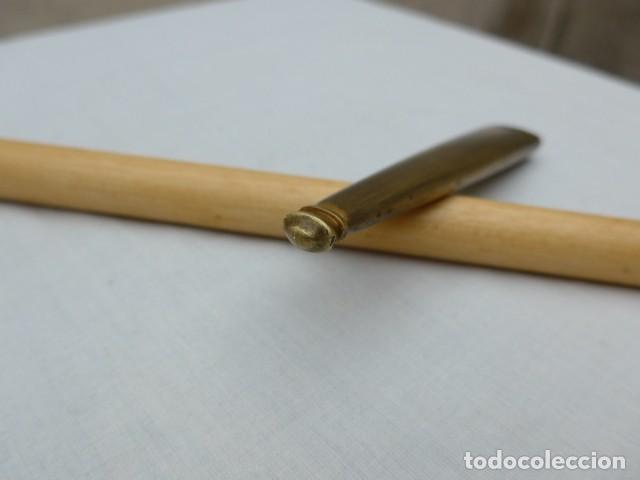 Militaria: ANTIGUA CONTERA PARA FUNDA ESPADA ESPADIN - Foto 7