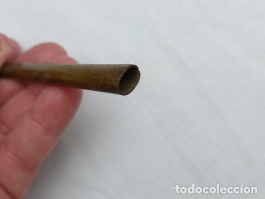 Militaria: ANTIGUA CONTERA PARA FUNDA ESPADA ESPADIN - Foto 6