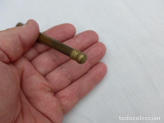 Militaria: ANTIGUA CONTERA PARA FUNDA ESPADA ESPADIN - Foto 7