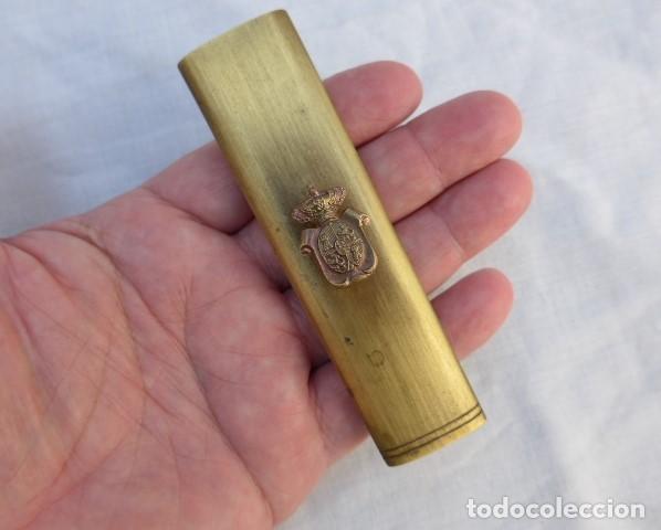 Militaria: ANTIGUO BROCAL PARA FUNDA DE ESPADA O ESPADIN ESPA&Ntilde;OL
