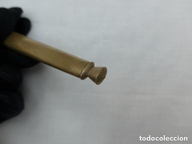 Militaria: ANTIGUA CONTERA PARA FUNDA ESPADA ESPADIN ESPA&Ntilde;OL - Foto 7
