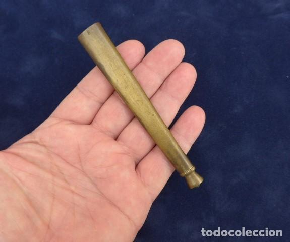 Militaria: ANTIGUA CONTERA PARA FUNDA ESPADA ESPADIN ESPA&Ntilde;OL